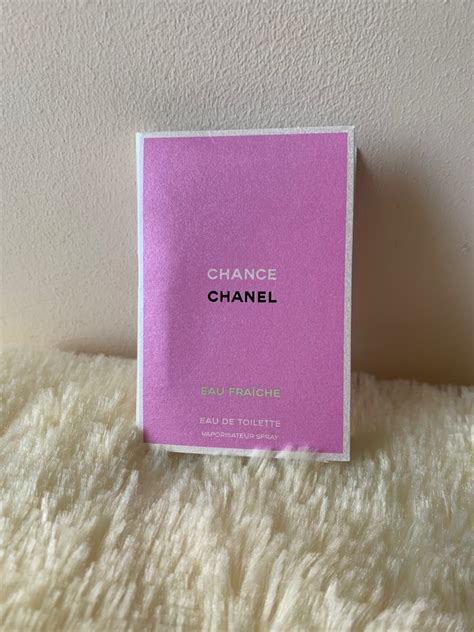 vintage chanel tester|chanel chance sampler.